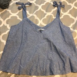 Zara Blue Top